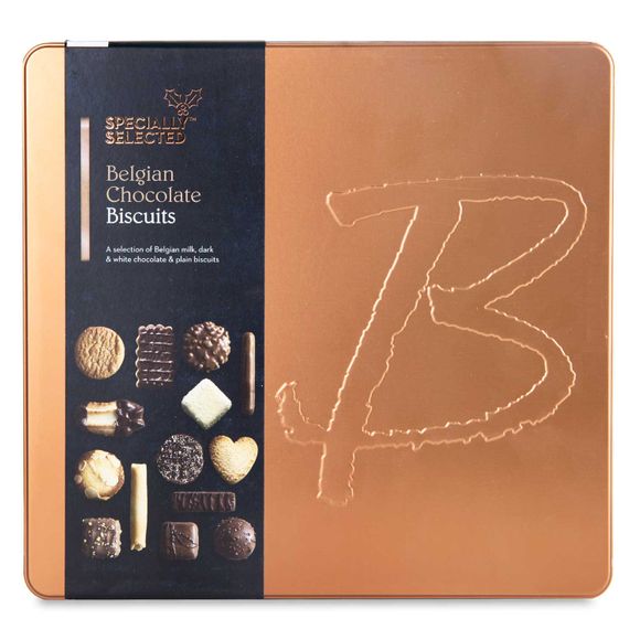 Specially Selected Belgian Chocolate Biscuits 375g